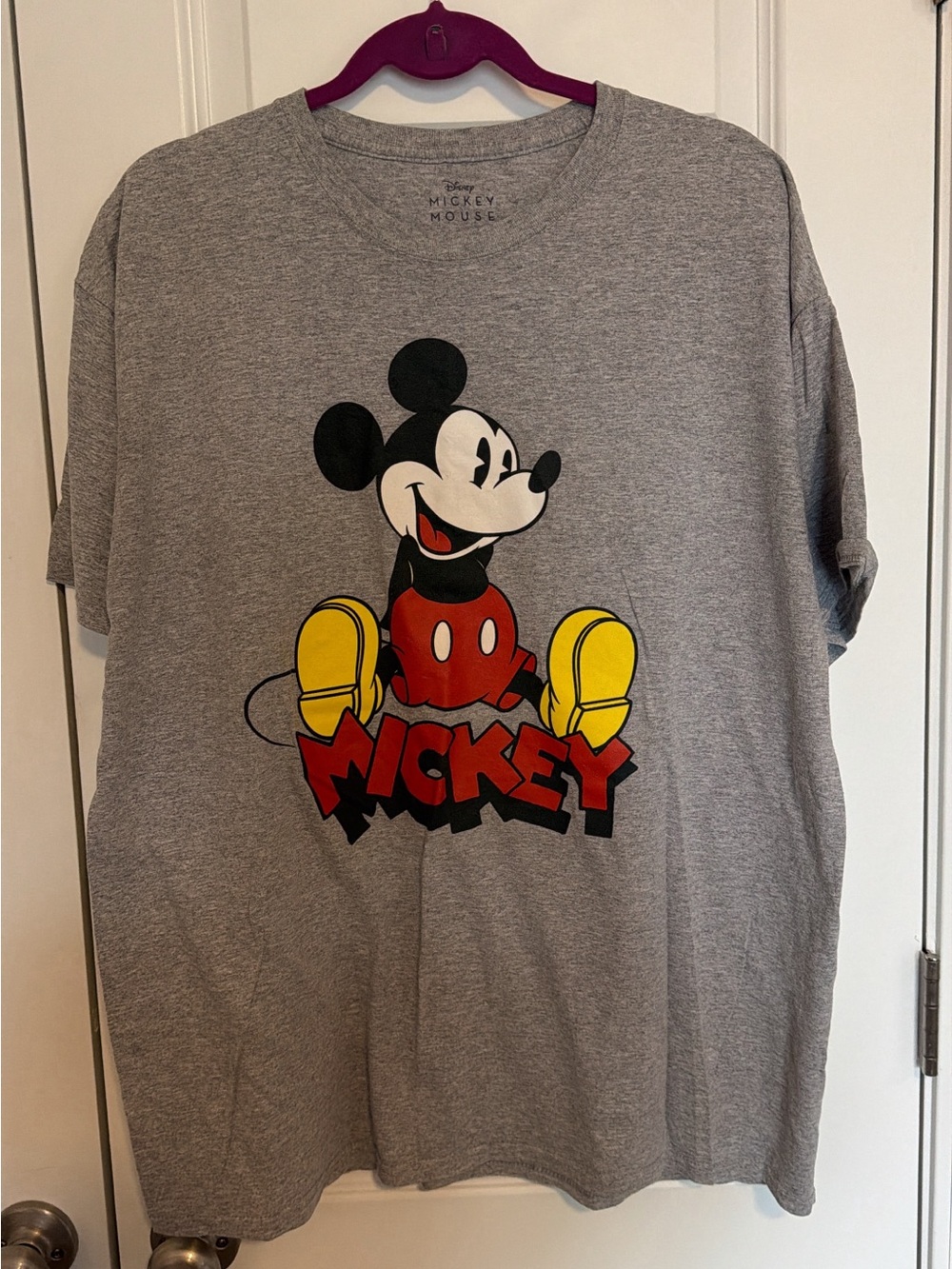 Unisex Adult Mickey Mouse T Shirt